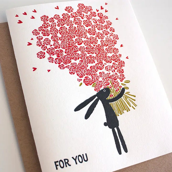 fugu fugu press letterpress greeting note card valentine's day stationery shop store boutique Boston sowa