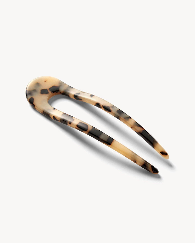 Machete French Hair Pin Made in Italy Italian Acetate gift shop boston sowa boutique 