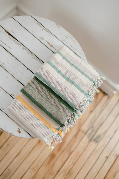 Yellow Ivory Montauk Towel | Stitch & Tickle – Stitch and Tickle