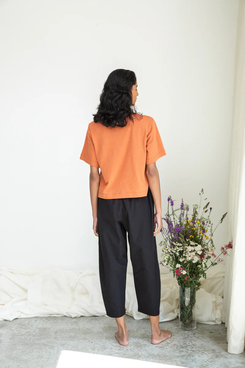 Beaumont organic cotton poplin cedar trouser pants spring summer shop Boston sowa boutique gift store