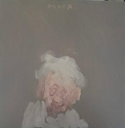 Donna Festa Untitled Elderly Woman Oil Painting Portrait on wood artwork shop Bangor Maine Boston gallery sowa boutique gift store