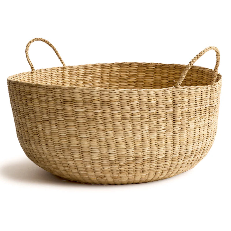 Hand-woven Floor Basket