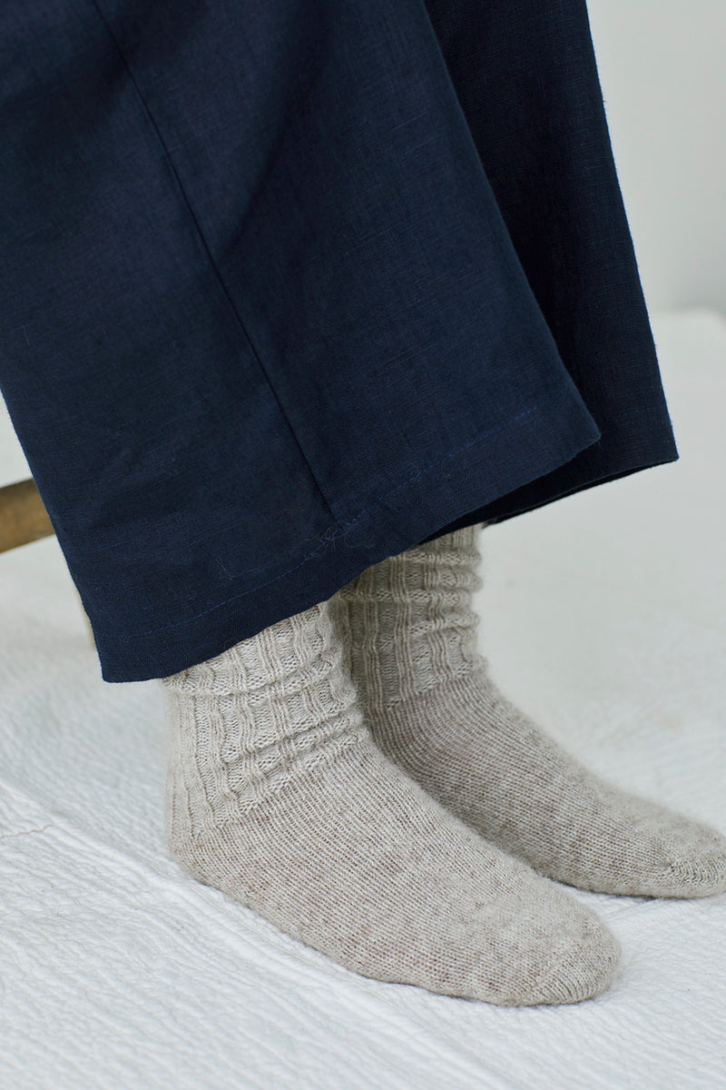 Fog Linen Wool Leggings - 4 Colors