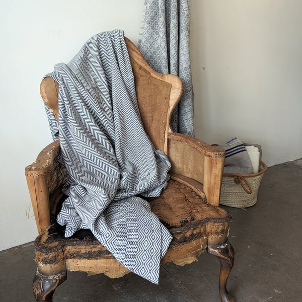 Cotton Waffle Weave Blanket – Vintage Hip Decor