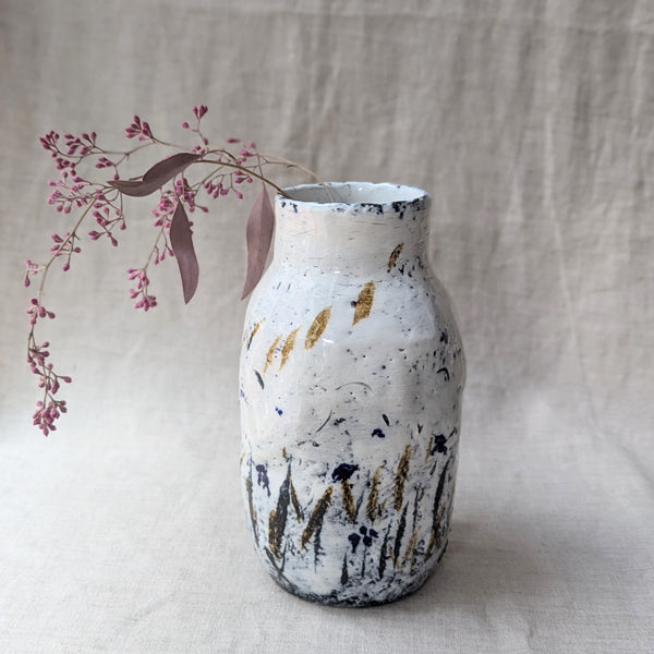 Florence Penault ceramic tall vase SoWA Boston handmade gift shop boutique women owned home decor