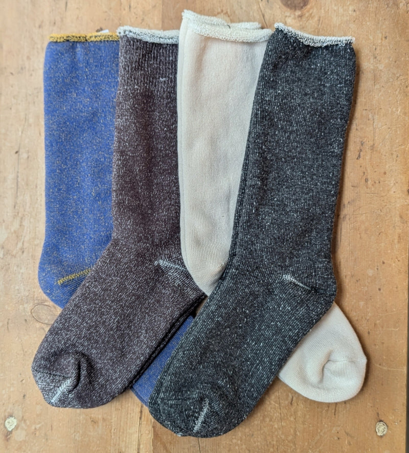 Cotton Wool Pile Socks - Men's and Women's