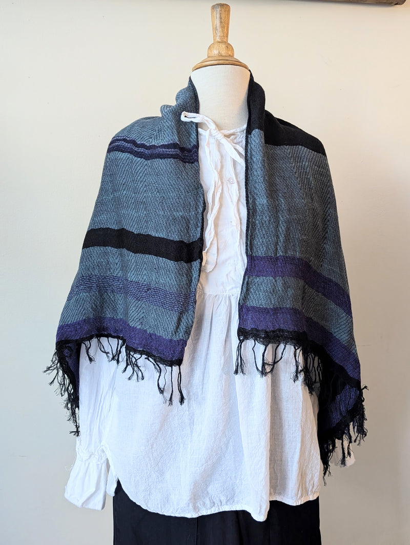 Tamaki Niime scarf cotton wool sowa boston small business gift shop boutique