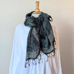 Tamaki Niime scarf cotton wool sowa boston small business gift shop boutique