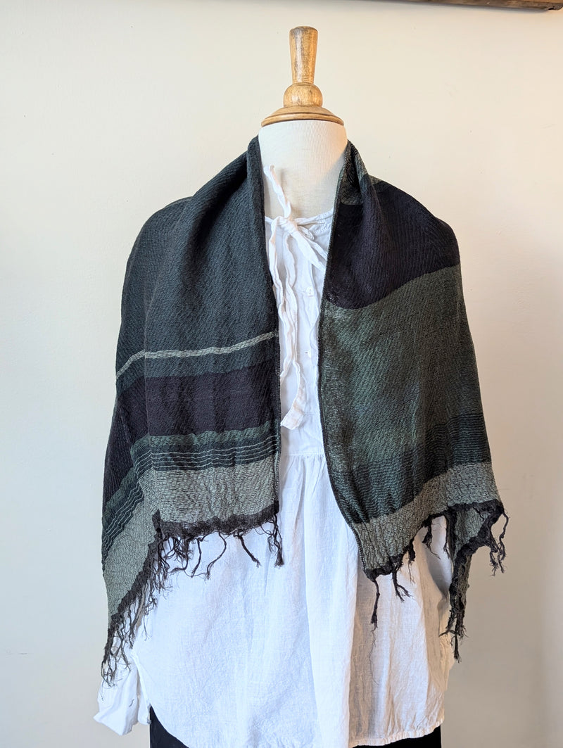 Tamaki Niime scarf cotton wool sowa boston small business gift shop boutique