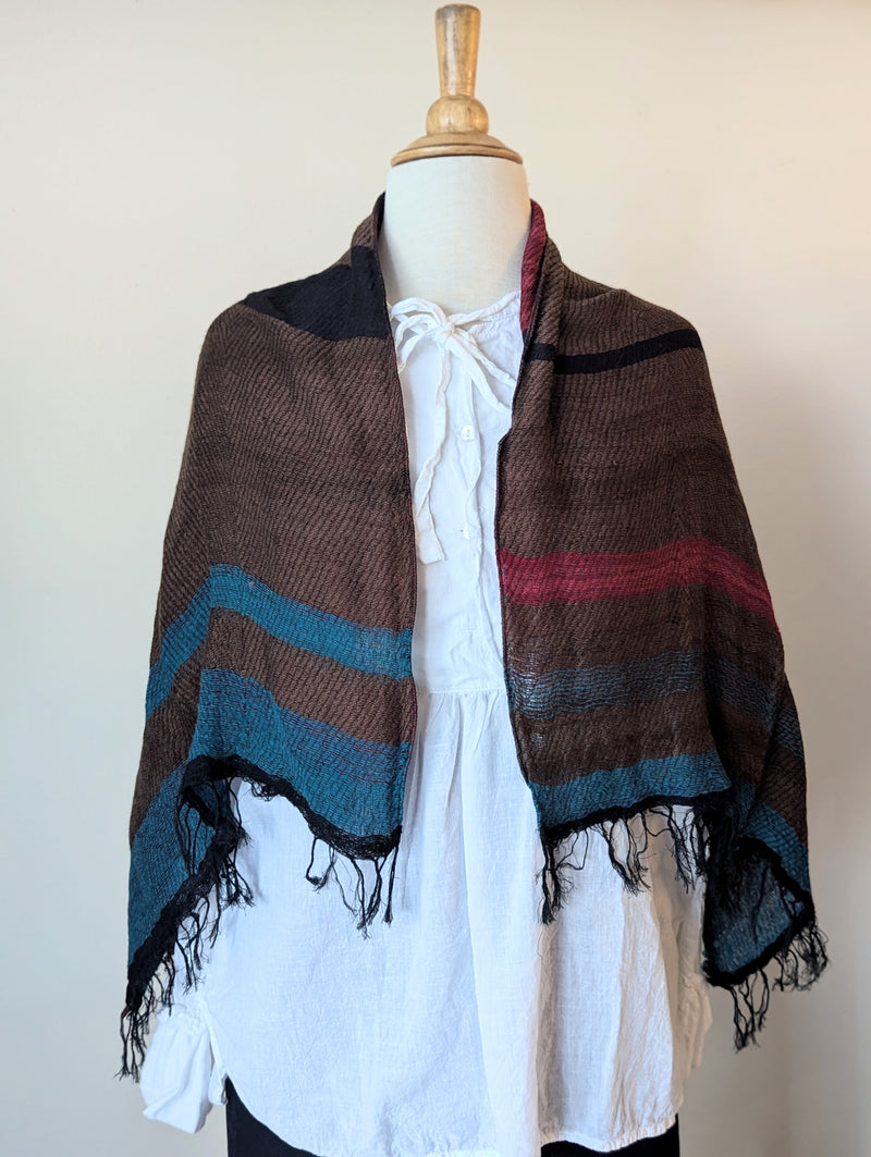 Tamaki Niime scarf cotton wool sowa boston small business gift shop boutique