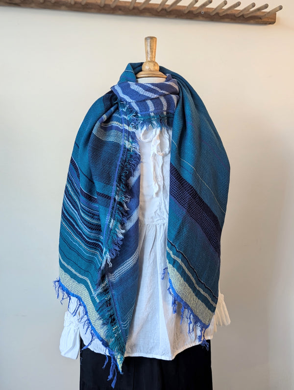 Tamaki Niime scarf cotton wool sowa boston small business gift shop boutique