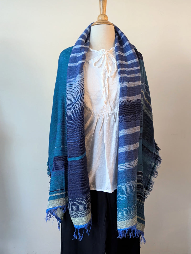 Tamaki Niime scarf cotton wool sowa boston small business gift shop boutique