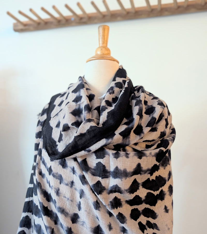 Denovembre Parisian design studio handmade cashmere shawl scarf shop boston sowa gift shop small business boutique store