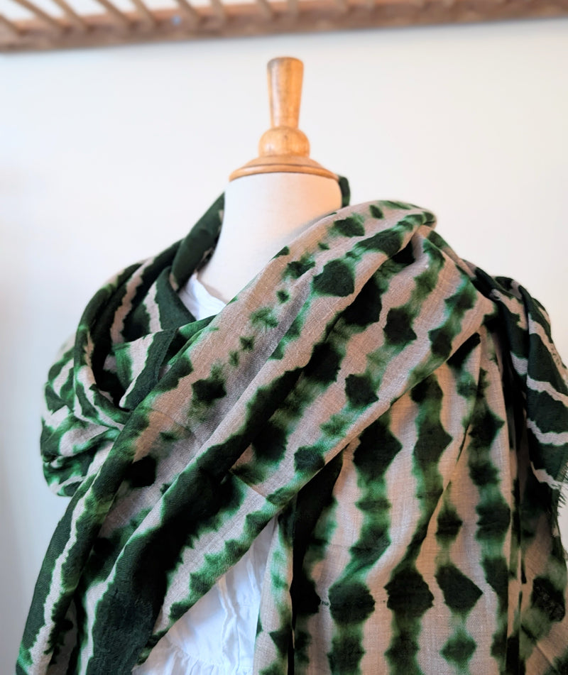 Denovembre Parisian design studio handmade cashmere shawl scarf shop boston sowa gift shop small business boutique store