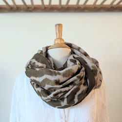 Rive - 100% Cashmere Scarf - Brown