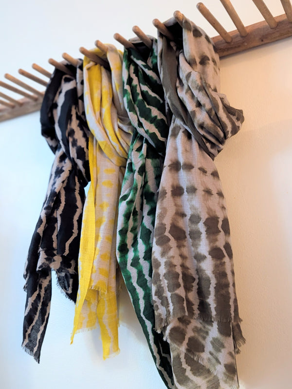 Denovembre Parisian design studio handmade cashmere shawl scarf shop boston sowa gift shop small business boutique store
