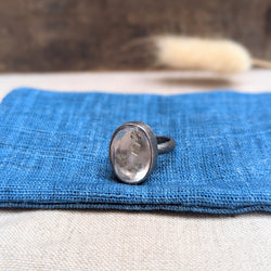 Heather Guidero boston boutique one-of-a-kind silver ring quartz Pyrite gift shop jewelry store sowa