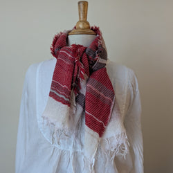 Tamaki Niime scarf cotton wool sowa boston small business gift shop boutique

