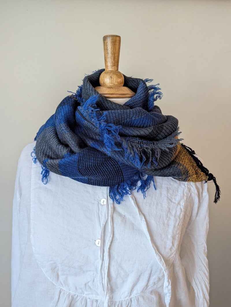 Tamaki Niime scarf cotton wool sowa boston small business gift shop boutique

