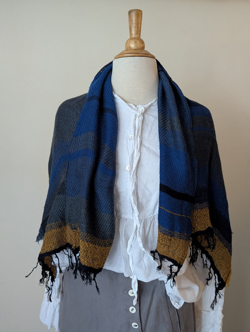 Tamaki Niime scarf cotton wool sowa boston small business gift shop boutique

