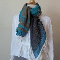 Tamaki Niime scarf cotton wool sowa boston small business gift shop boutique

