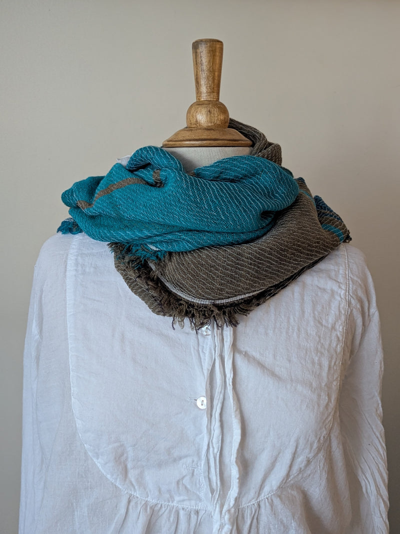 Tamaki Niime scarf cotton wool sowa boston small business gift shop boutique

