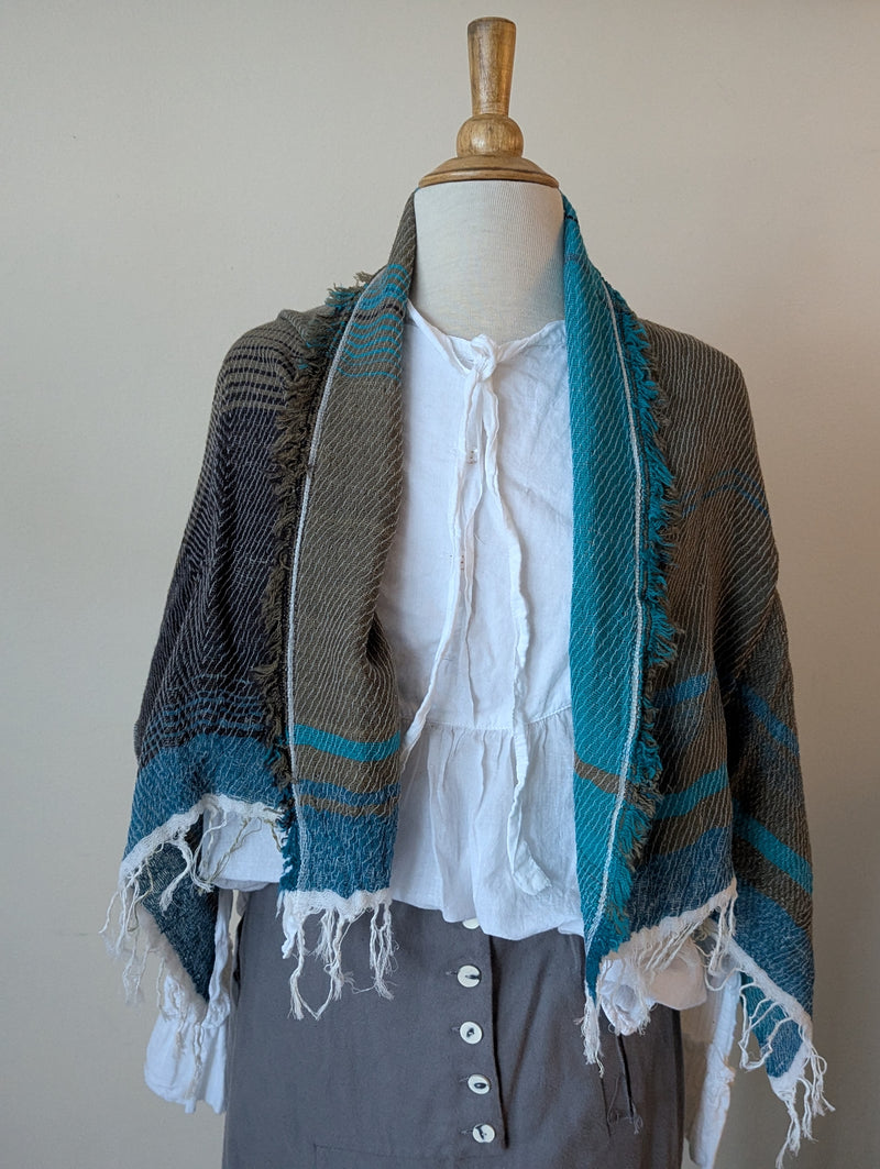 Tamaki Niime scarf cotton wool sowa boston small business gift shop boutique

