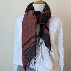 Tamaki Niime scarf cotton wool sowa boston small business gift shop boutique

