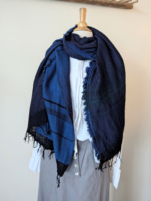 Tamaki Niime scarf cotton wool sowa boston small business gift shop boutique

