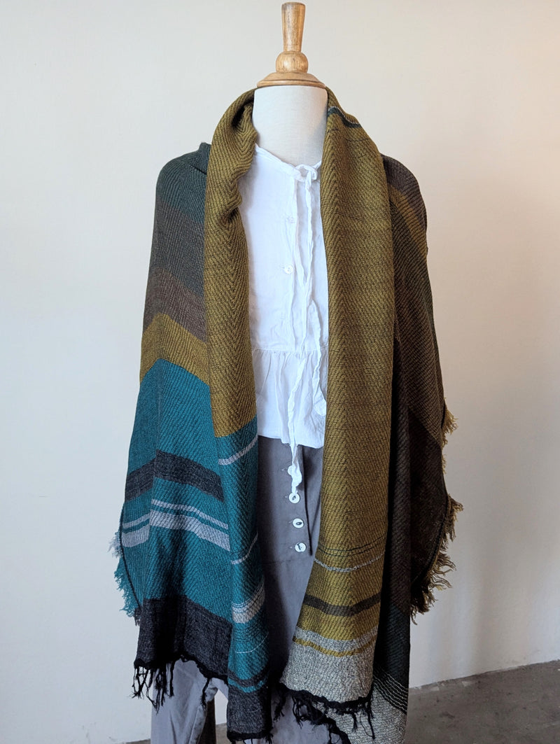 Tamaki Niime scarf cotton wool sowa boston small business gift shop boutique

