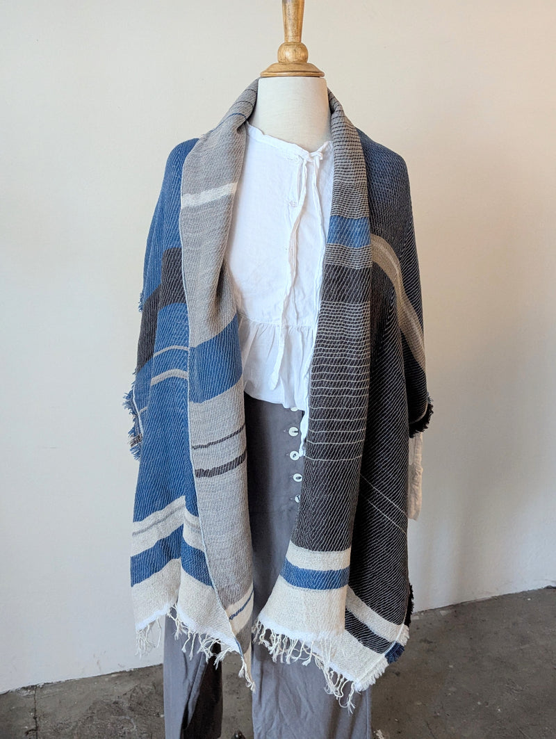 Tamaki Niime scarf cotton wool sowa boston small business gift shop boutique

