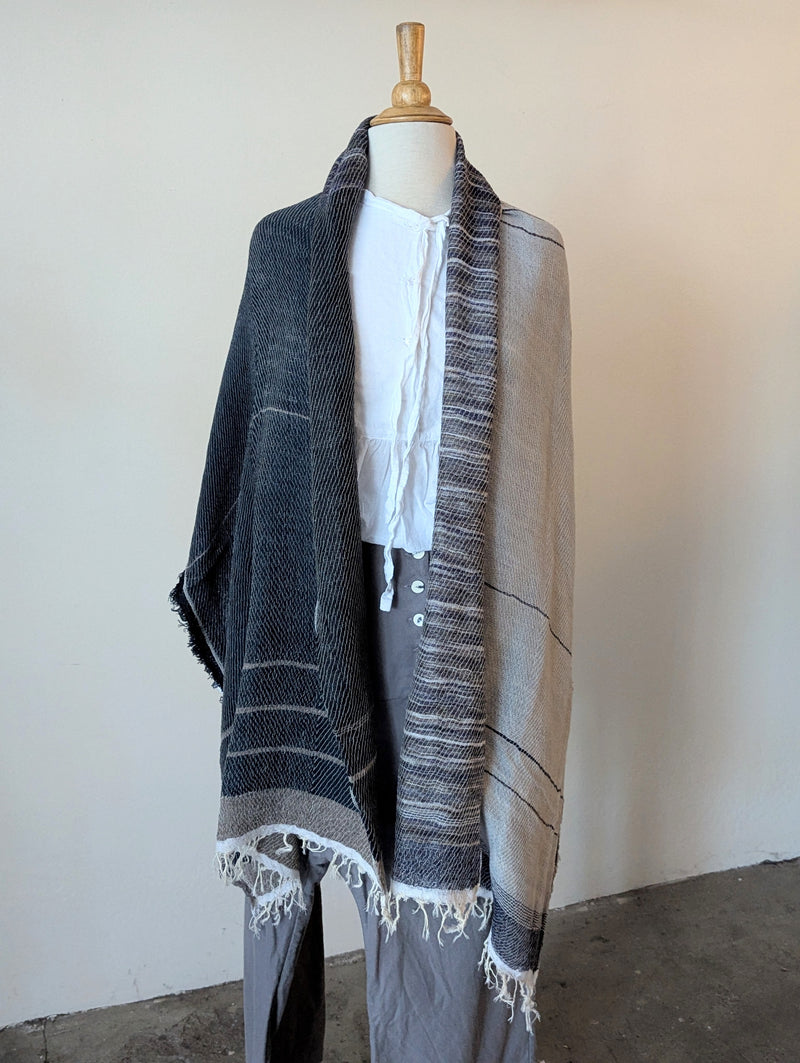 Tamaki Niime scarf cotton wool sowa boston small business gift shop boutique

