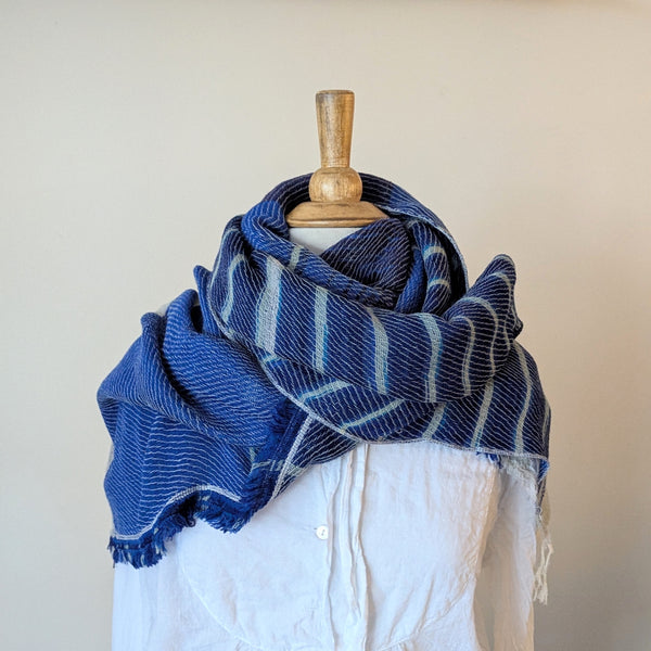 Tamaki Niime scarf cotton wool sowa boston small business gift shop boutique

