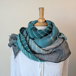 Tamaki Niime scarf cotton wool sowa boston small business gift shop boutique

