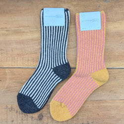 Magnolia Cashmere Crew Sock - Multiple Colors