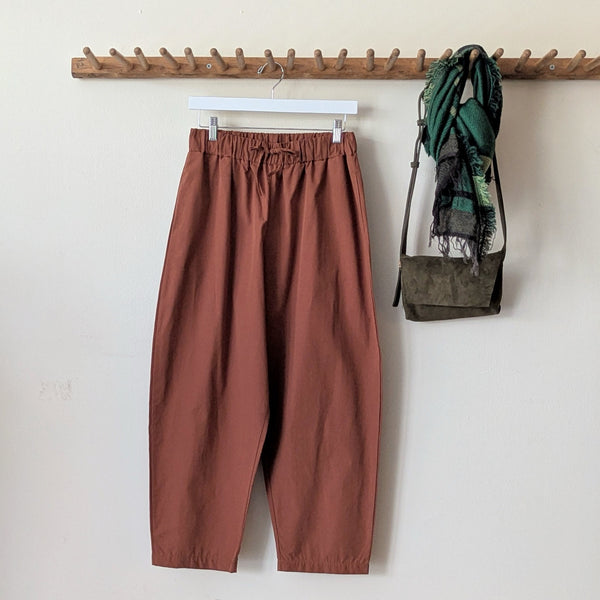 Beaumont organic cotton poplin cedar trouser pants spring summer shop Boston sowa boutique gift store