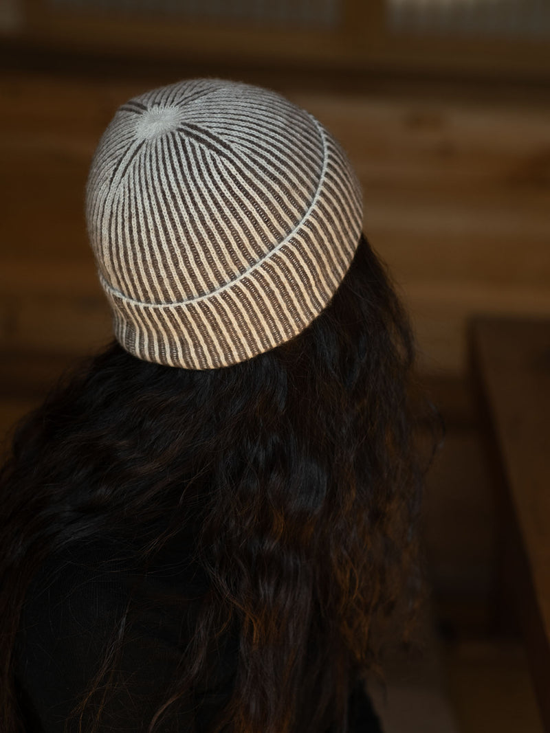 Oats & Rice cashmere striped beanie boutique shop sowa boston gift store