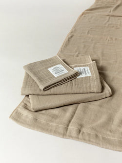 2.5 Ply Gauze Towel - Beige