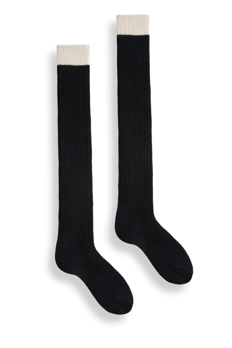 Lisa B. Cashmere Wool Socks Boston shop gift store sowa boutique small business