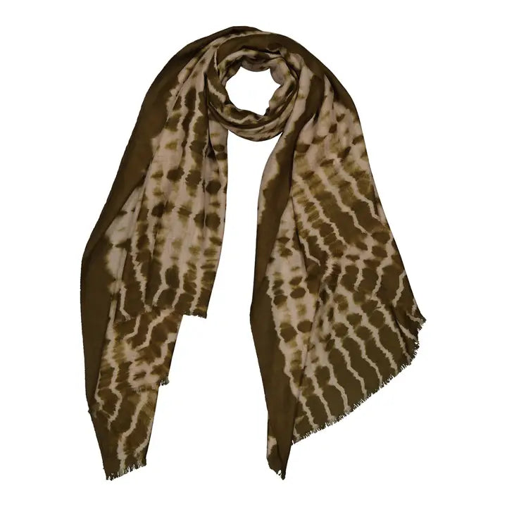 Rive - 100% Cashmere Scarf - Khaki Brown