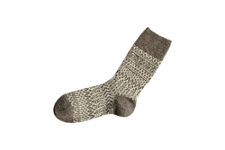 Wool Jacquard Socks - Men and Women's