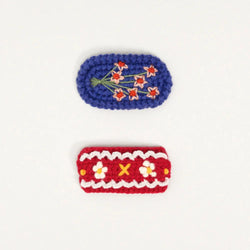 Hansel from Basel crochet hair clips shop Boston sowa boutique gift store 