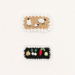 Hansel from Basel crochet hair clips shop Boston sowa boutique gift store 