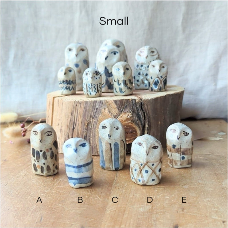 Handmade and hand-painted ceramic animal sculptures by Charlotte salt sowa Boston small business gift shop boutique store