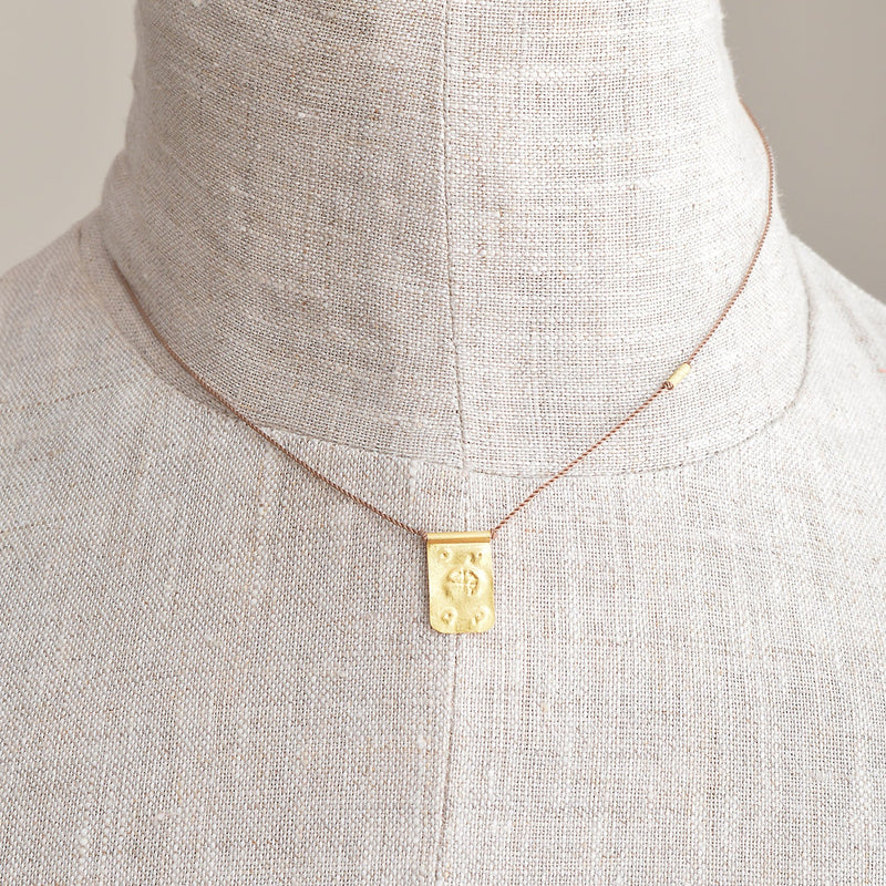 24k Gold Talisman Necklaces | Stitch and Tickle